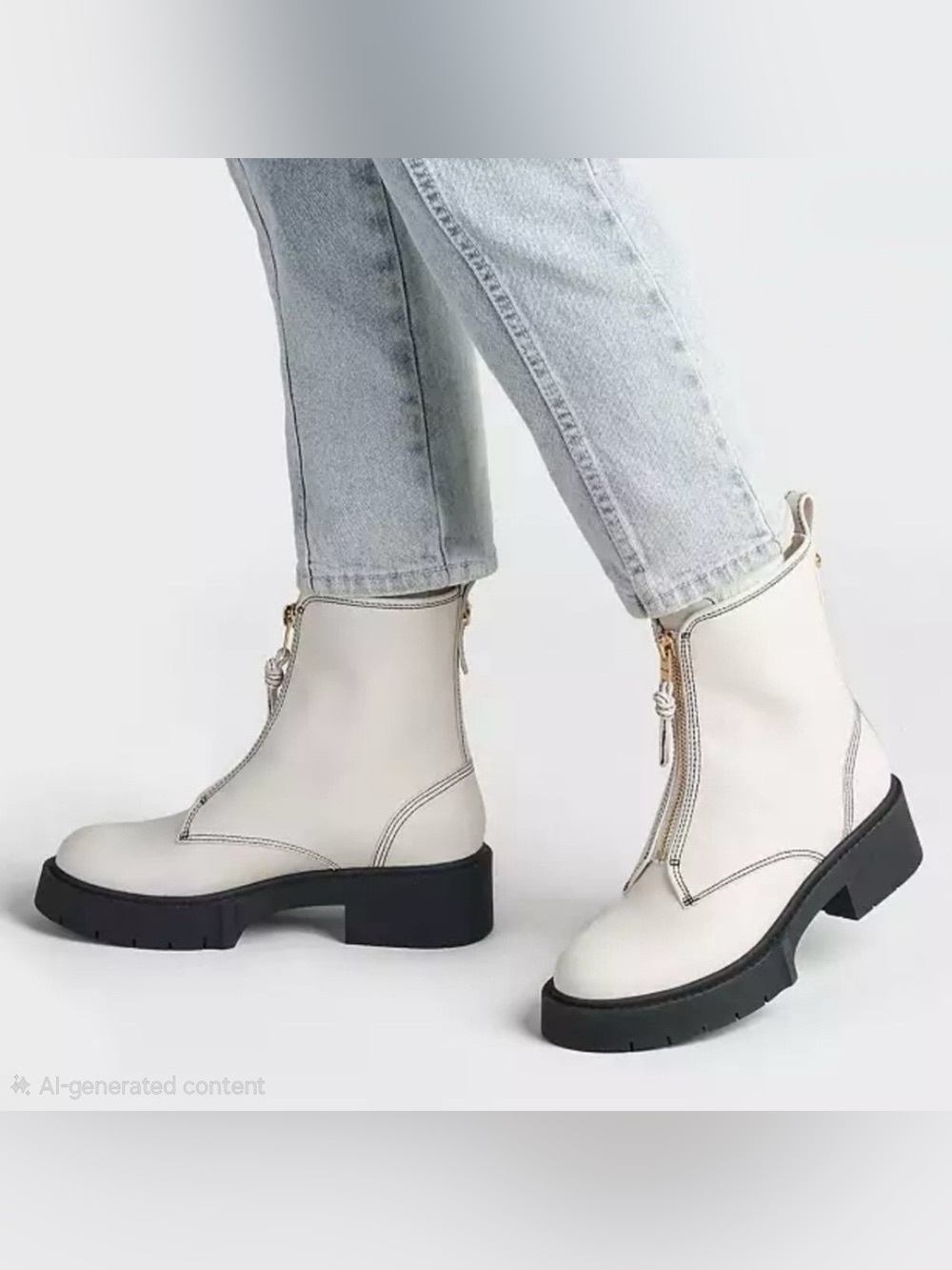 Coach Liza Lug Sole Boots